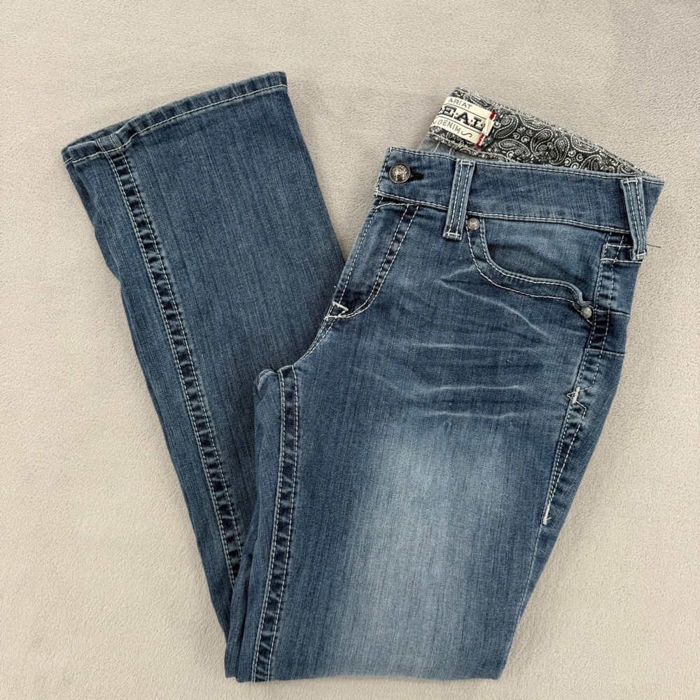 Ariat Women’s Blue Denim Jeans - Classic Mid Wash